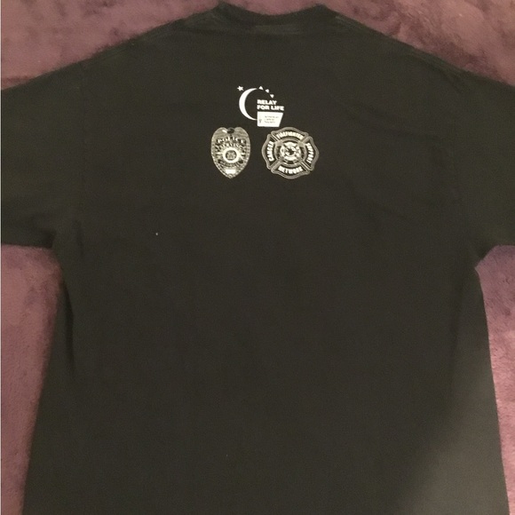 C Port & Company Guns & Roses Black Tee- XL - Picture 9 of 10